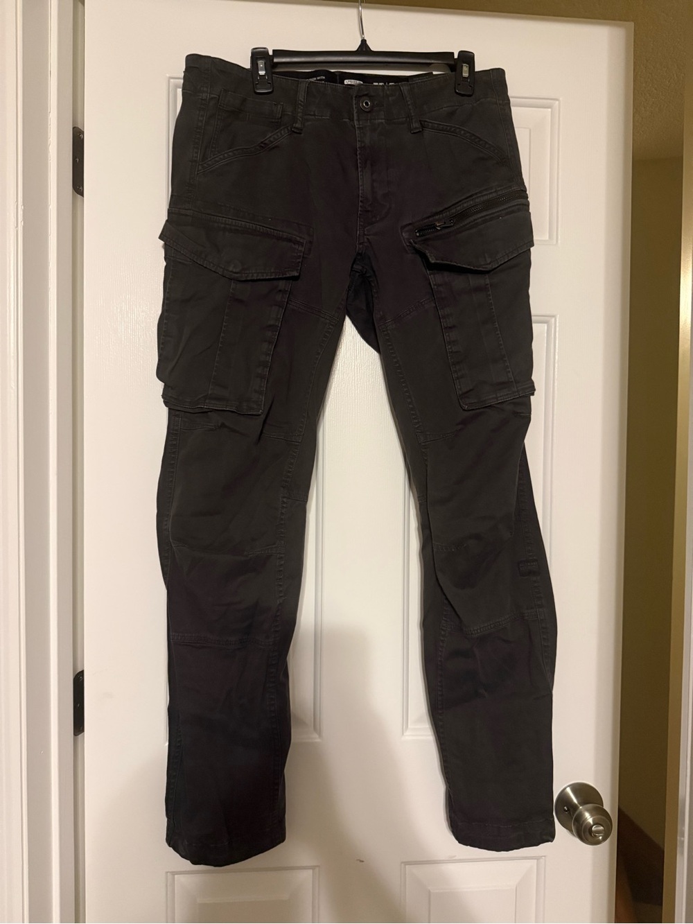 G-Star RAW Rovic Zip 3D Regular Tapered Cargo Pants | Grey | 33x34